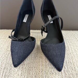 Raw Denim Pumps